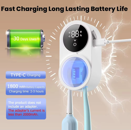 GermLock™ Toothbrush Cleaner