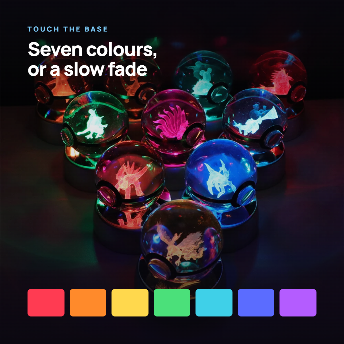 Premium Pokémon 3D Crystal Ball - Collector's Edition