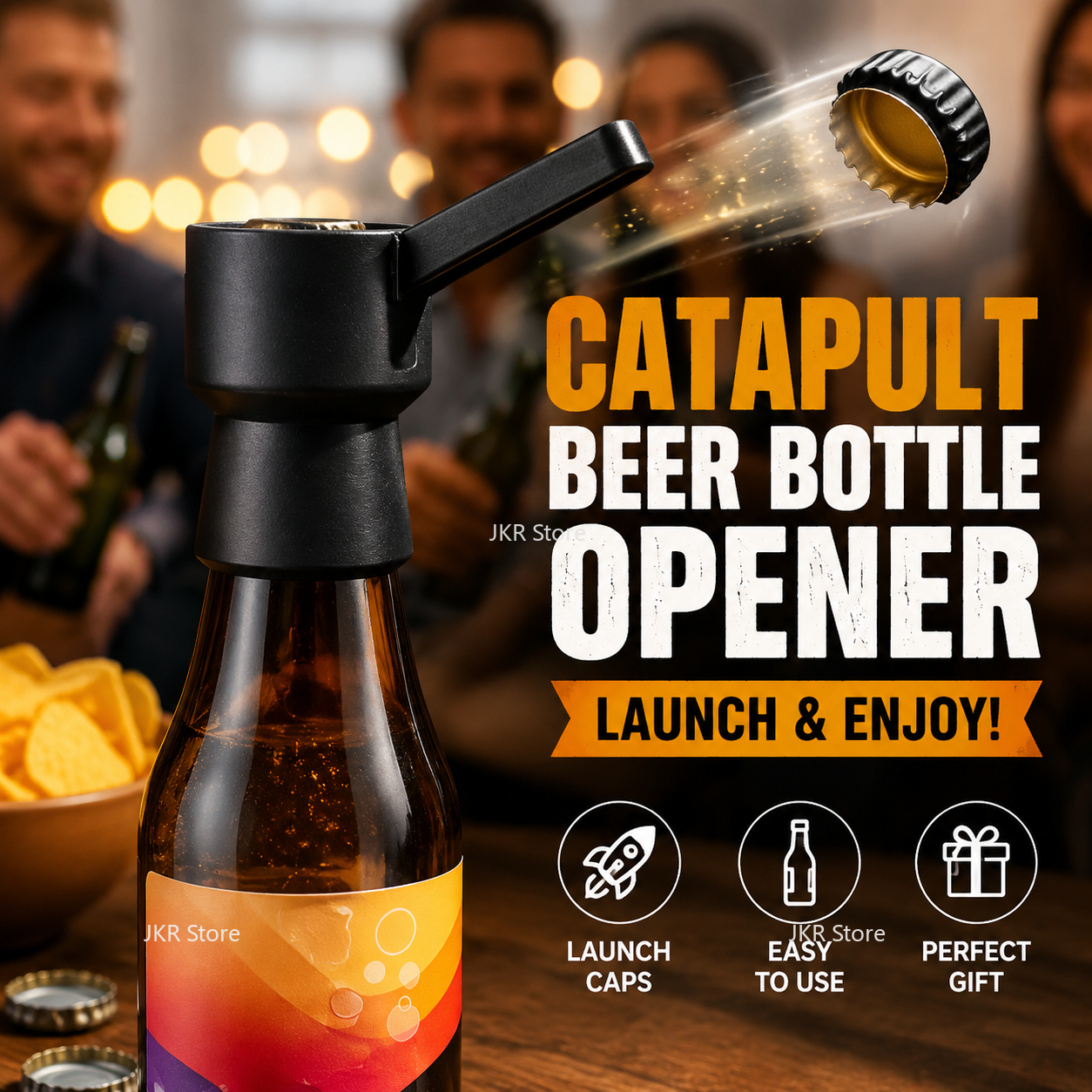 RocketCap™ Bottle Opener