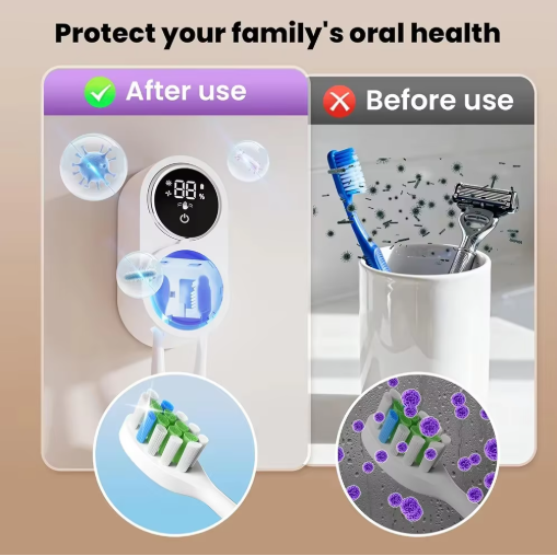GermLock™ Toothbrush Cleaner